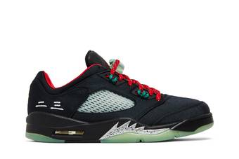 Buy CLOT x Air Jordan 5 Retro Low 'Jade' - DM4640 036 - Black