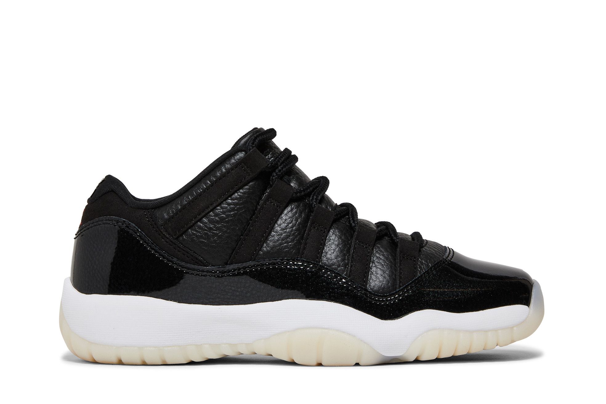 Pre-owned Air Jordan 11 Retro Low Gs '72-10' In Black