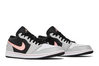 Buy Air Jordan 1 Low 'Grey Fog Bleached Coral' - 553558 062 | GOAT