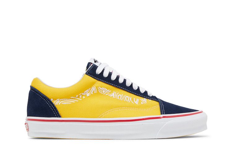 Vans Vault OG Old Skool LX Bedwin & the Heartbreakers Multi-Color Bandana - Thumbnail 4