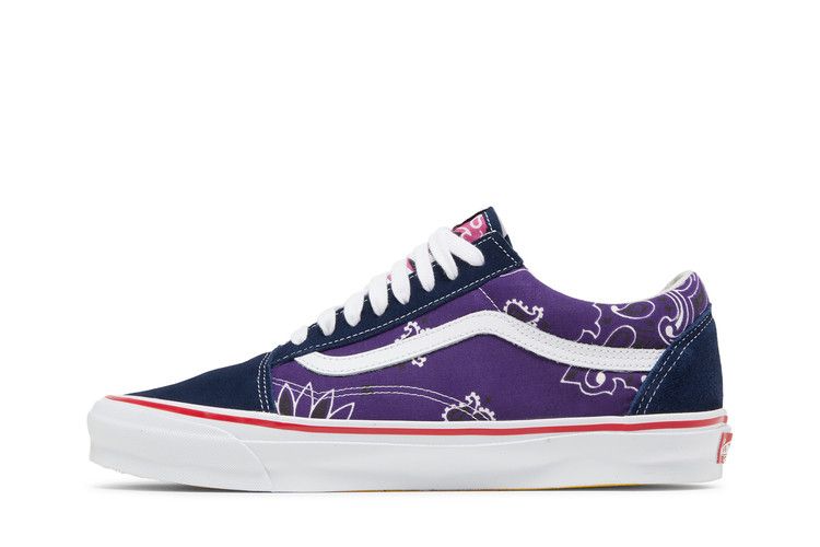 Vans Vault OG Old Skool LX Bedwin & the Heartbreakers Multi-Color Bandana - Thumbnail 6