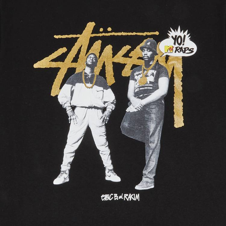 Buy Stussy Eric B & Rakim Tee 'Black' - 3902538 BLAC | GOAT