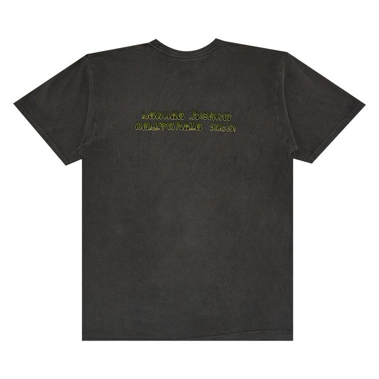 Buy Stussy Double Dragon Pigment Dyed Tee 'Black' - 1904162