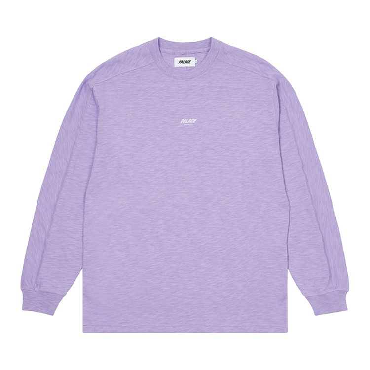 Buy Palace Slub Zig Zag Long-Sleeve 'Violet' - P22ES206 | GOAT