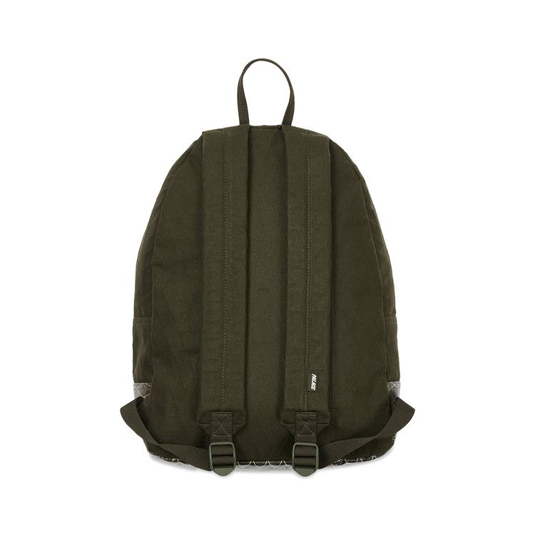 Buy Palace X-Pac Cotton Canvas Backpack 'Olive' - P21BAG010 | GOAT