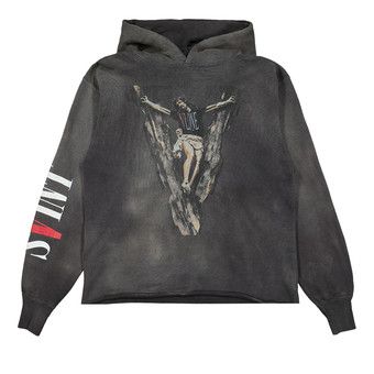 Buy Saint Michael x Vlone Bless Me Hoodie 'Black' - SM S22 0000