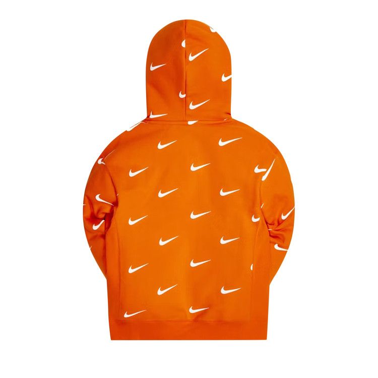 Kith & Nike For New York Knicks Aop Hoodie Orange
