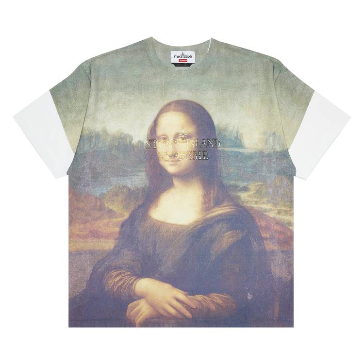 Buy Supreme x Stone Island Short-Sleeve Top 'Mona Lisa 