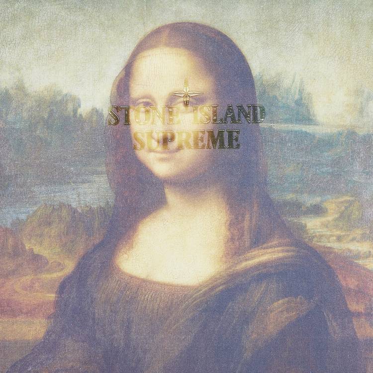 Buy Supreme x Stone Island Short-Sleeve Top 'Mona Lisa' - SS22KN6B
