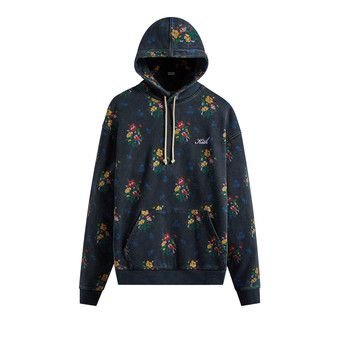 Kith Begonia Floral Williams III Hoodie 'Nocturnal'