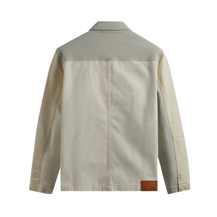 Kith Washed Canvas Willoughby Chore Jacket 'Sandrift'