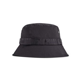 Buy Kith Wrinkle Nylon Serif Bucket Hat 'Battleship' - KHM050098