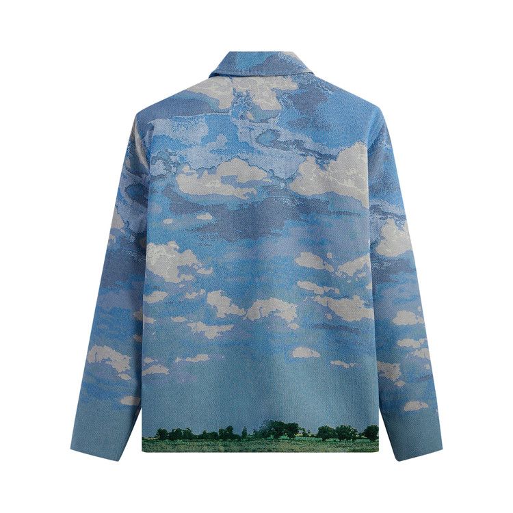 Buy Kith Tapestry Coaches Jacket 'Helium' - KHM010082 409 | GOAT