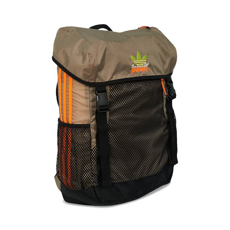 Palace x adidas Nature Backpack 'Blanch Cargo/Signal Orange' | GOAT