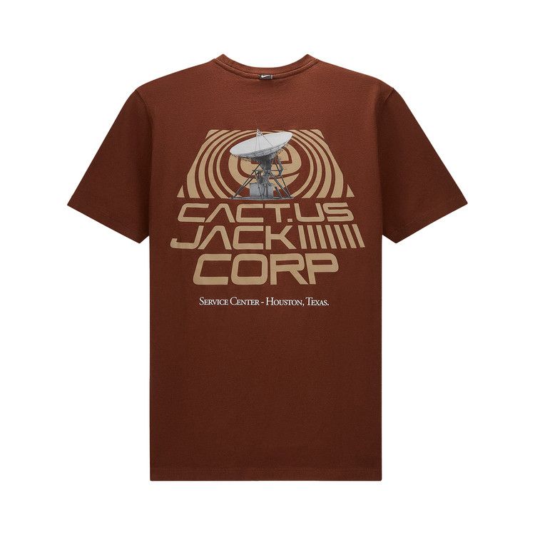 Cactus Jack By Travis Scott X Nike Nrg Bh Shorts-Sleeve T-Shirt Cocao Wow