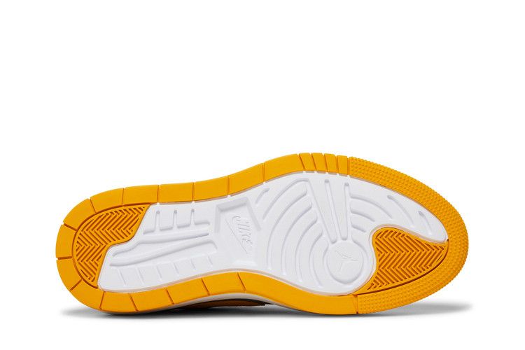 Wmns Air Jordan 1 Elevate Low 'cement Grey Varsity Maize'