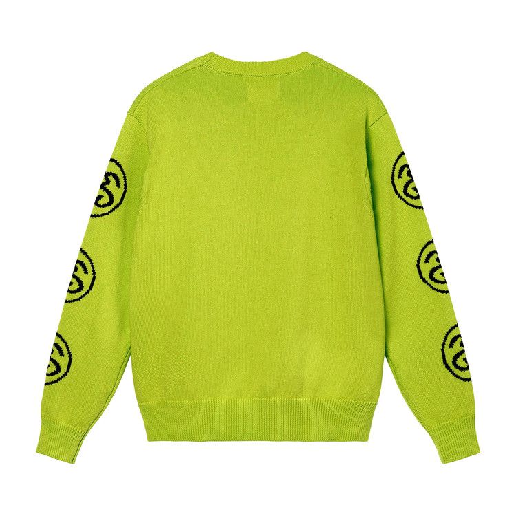 Stussy Ss-Link Sweater Lime