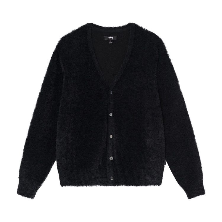 Stussy Shaggy Cardigan 'black'