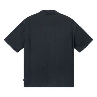 Buy Stussy Bob Marley Open Collar Shirt 'Black' - 311048 BLAC