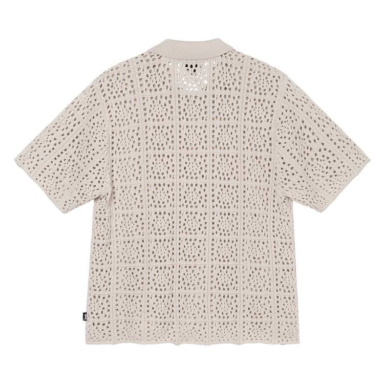 Buy Stussy Crochet Shirt 'Natural' - 117127 NATU | GOAT