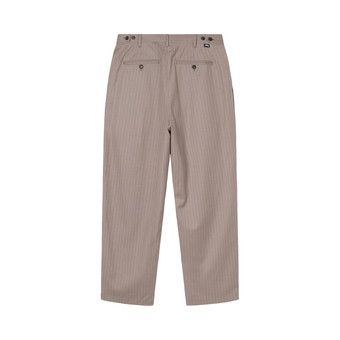 ち*ー様 STUSSY STRIPED VOLUME PLEATED TROUS Striped Volume Pleated Trouser – Premier