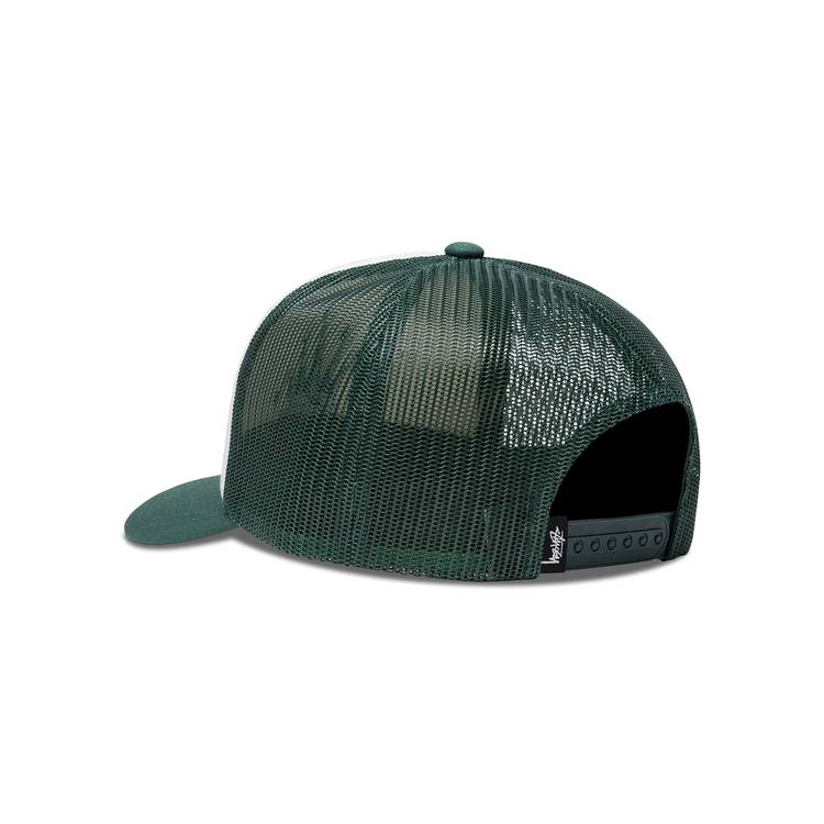 Buy Stussy Crown Stock Trucker Cap 'Forest' - 1311056 FORE | GOAT