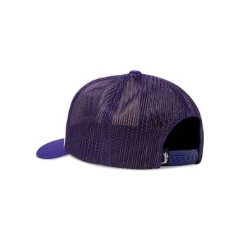 Buy Stussy Crown Stock Trucker Cap 'Purple' - 1311056 PURP | GOAT