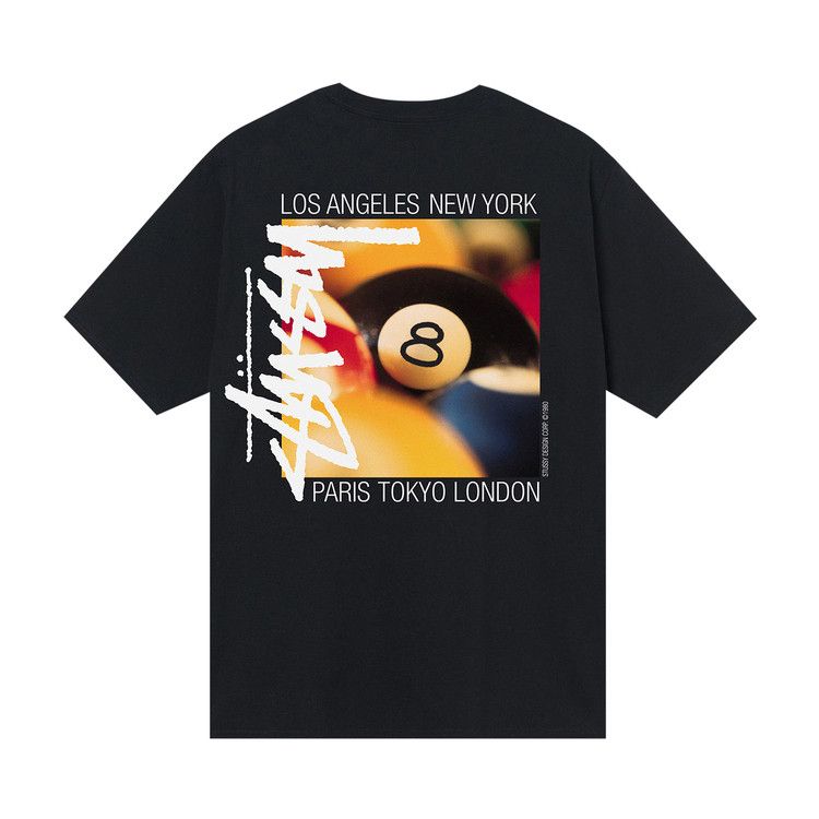 国内即発 送料関税込 日本完売品 STUSSY BILLIARDS TEE Tシャツ 国内発送 送料関税込 STUSSY BILLIARDS TEE ビリヤード Tシャツ