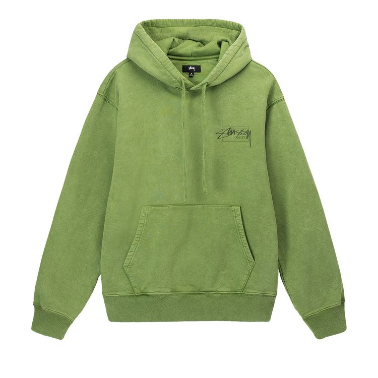 Stussy Dyed StüSsy Designs Hoodie 'green'