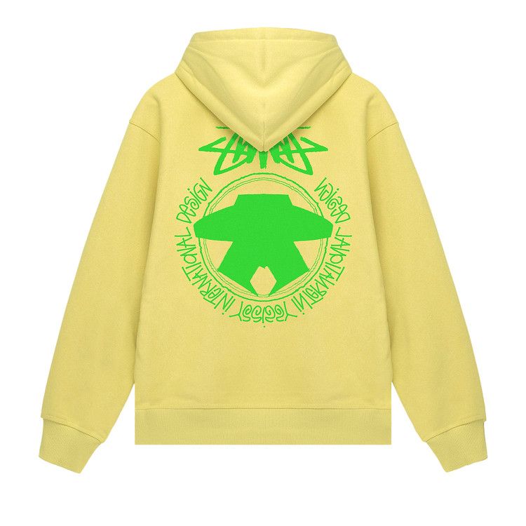 Stussy Beach Roots Hoodie Yellow