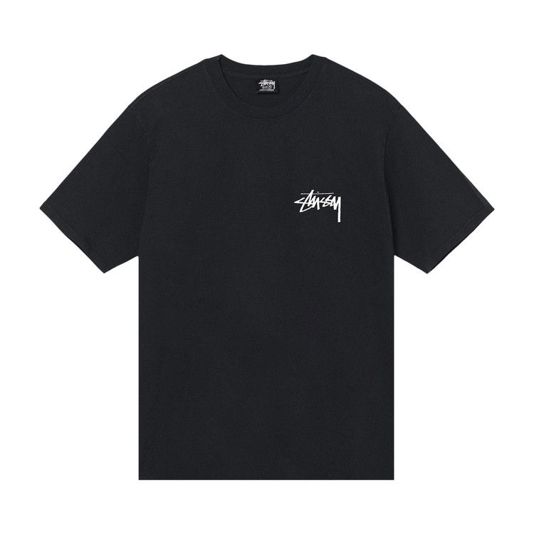 ★関税込★Stussy★Big & Meaty Pigment Dyed T-Shirt★Black★ Stüssy - BIG & MEATY PIGMENT DYED T-SHIRT | HBX - Globally