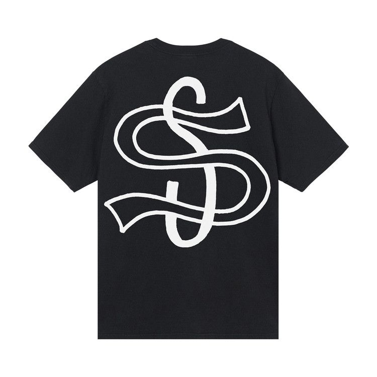 Buy Stussy Big League Pigment Dyed Tee 'Black' - 1904801 BLAC | GOAT