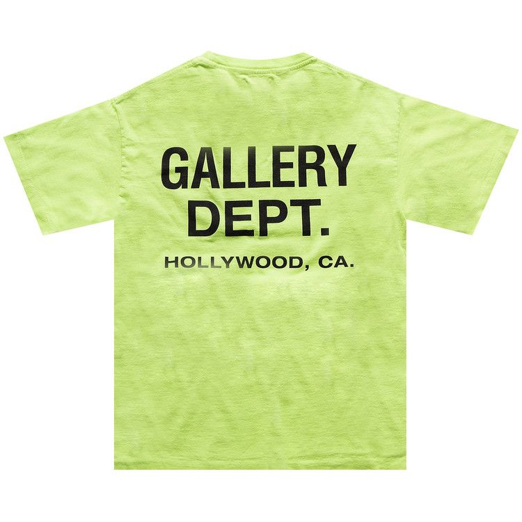 Buy Gallery Dept. Vintage Souvenir Tee 'Lime Green' - VST
