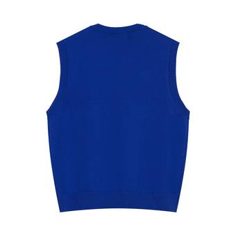 Stussy Sweater Vest 'Blue' | GOAT