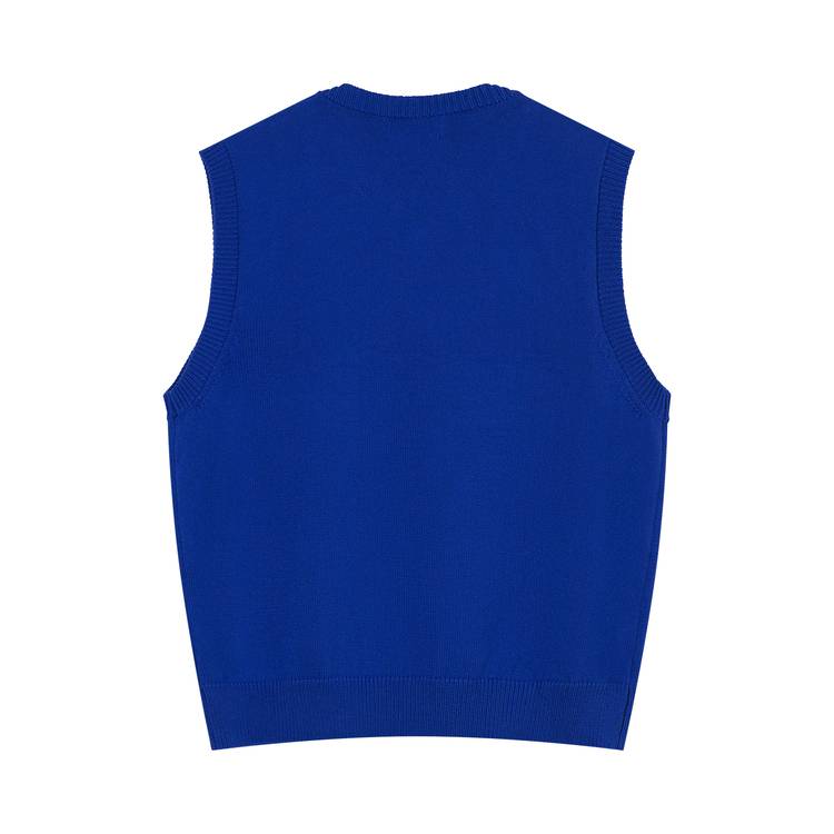 Buy Stussy Sweater Vest 'Blue' - 117132 BLUE | GOAT