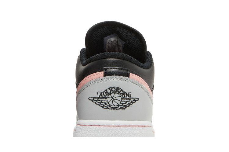Air Jordan 1 Low Gs Grey Fog Bleached Coral