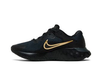 Buy Nike Renew Run 'Black Metallic Gold' CU3504 010 GOAT