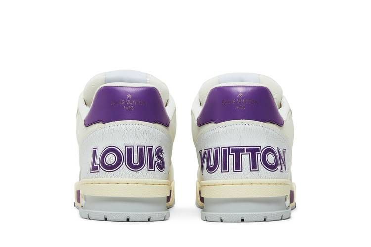 Authentic LV 2021ss early spring fashion catwalk sneakers 400N 51White  Purple - Kitsociety