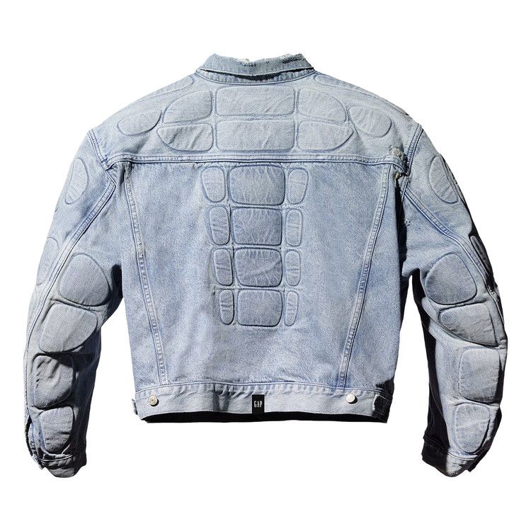 Buy Yeezy Gap Engineered by Balenciaga Padded Denim Jacket 'Blue' -  4729010020000 | GOAT