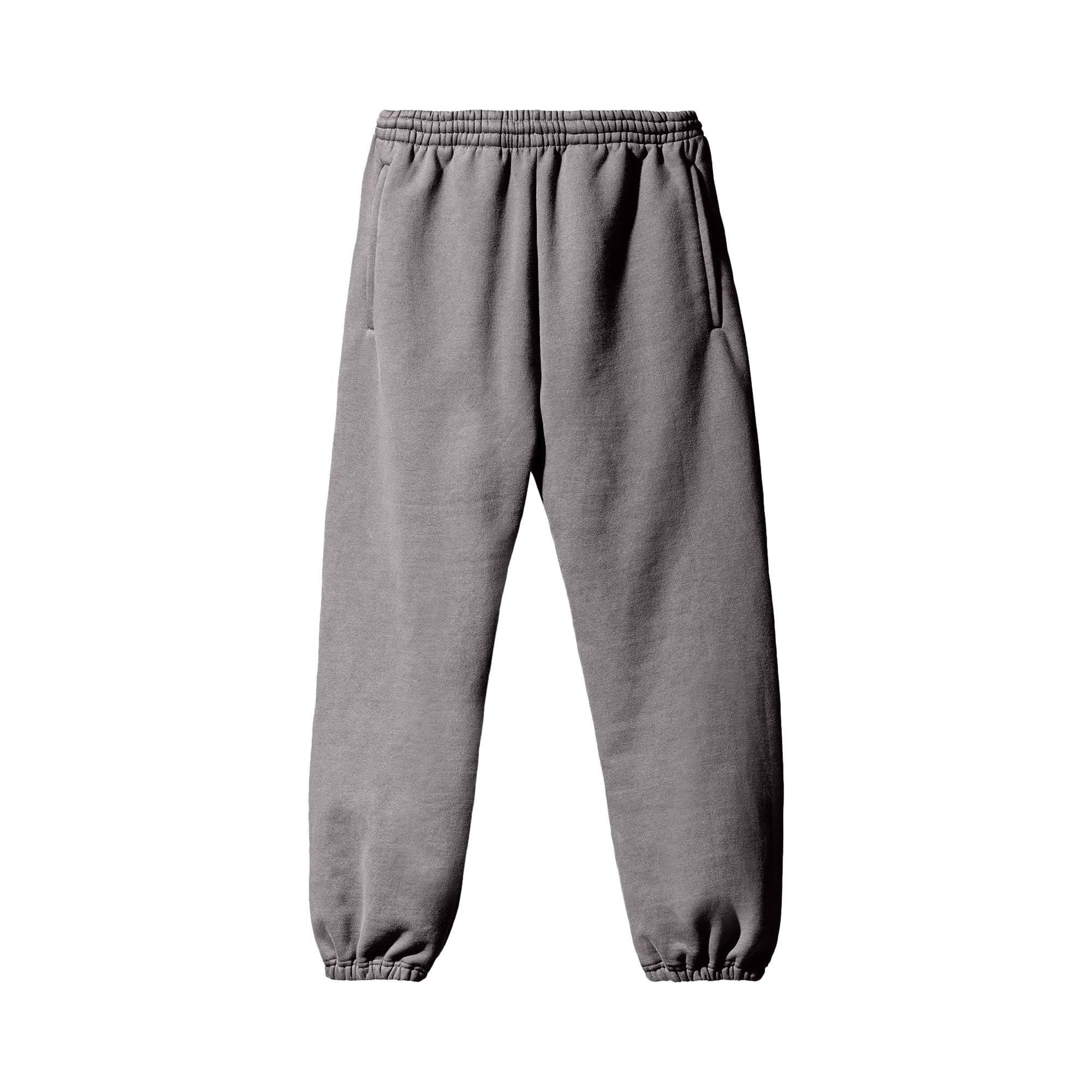 Pre-owned Yeezy Gap Engineered By Balenciaga Fleece Jogging Pant 'dark Grey'