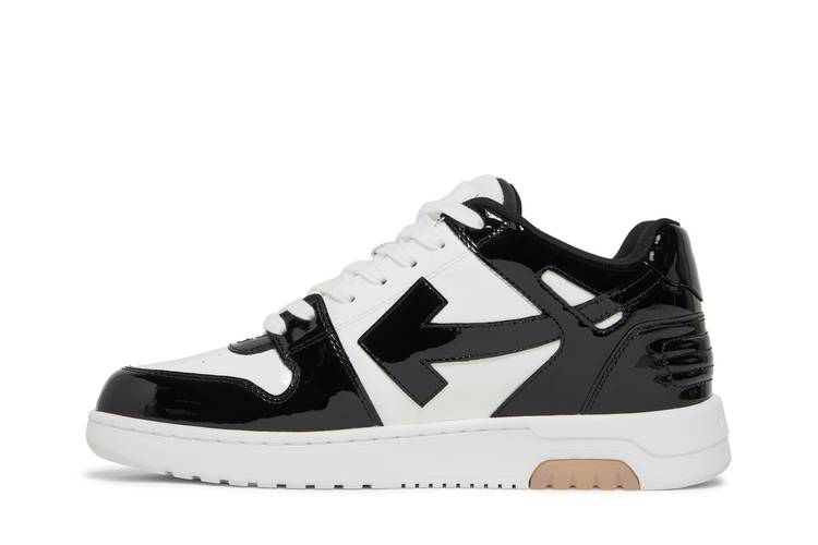 Off White Out Of Office 'Black White' - Off White - OMIA189S22LEA001 0110 -  white/black