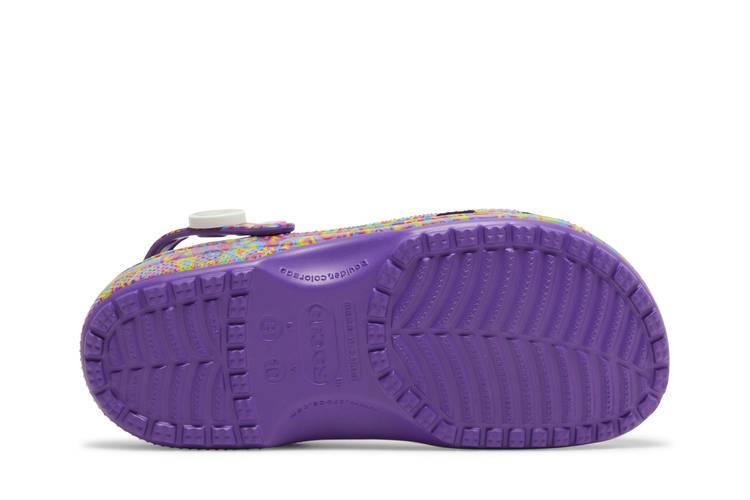 Lisa Frank X Crocs Classic Clog Shoes Neon - Depop