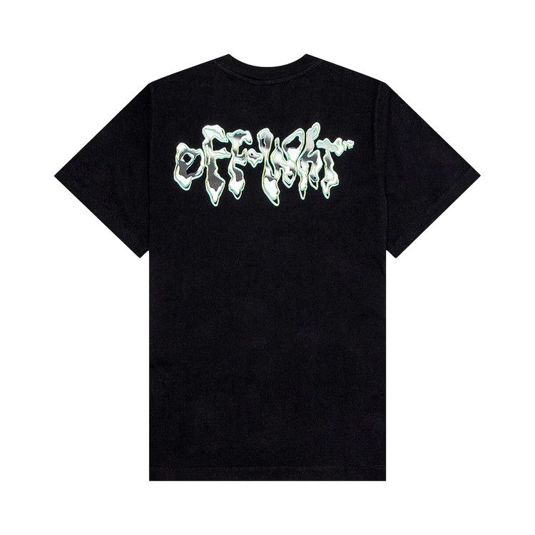 Buy Off-White 90's Liquid Slim Short-Sleeve Tee 'Black/White