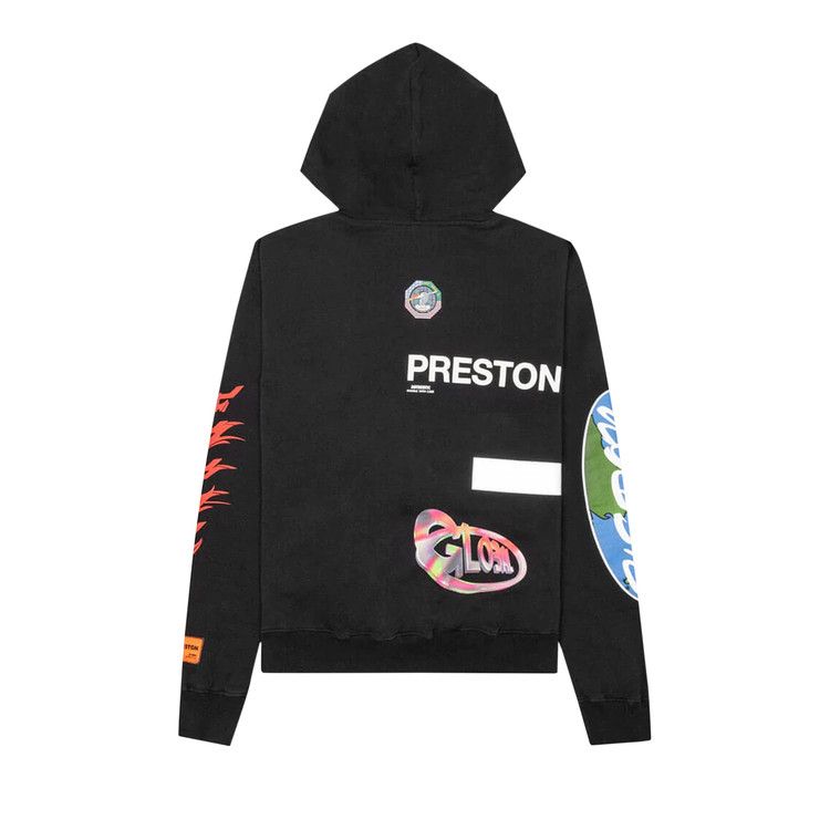 マ*ウ様 米津玄師着用HERON PRESTON パーカー Buy Heron Preston Hoodie Global Collage 'Black/Blue