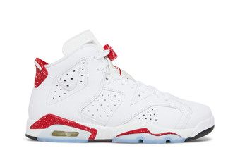 Jordan 6 clearance red and white