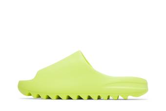 Buy Yeezy Slides 'Glow Green' 2022 - HQ6447 | GOAT
