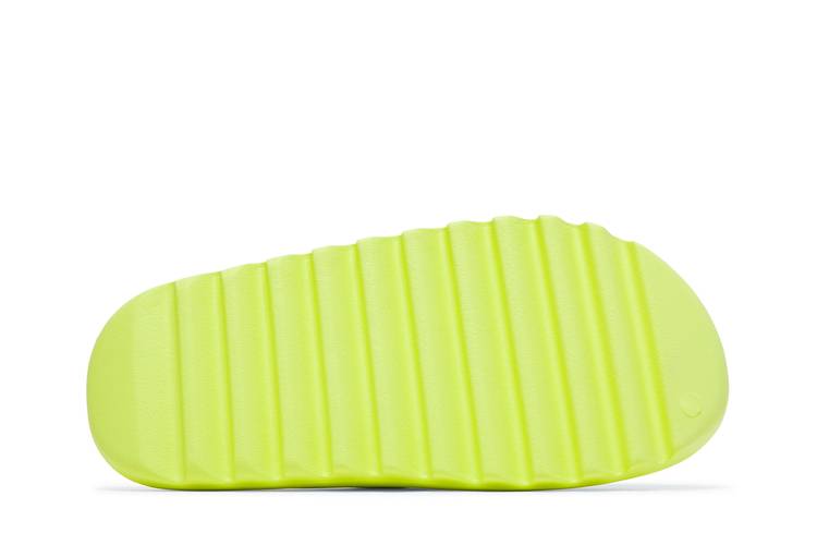Buy Yeezy Slides 'Glow Green' 2022 - HQ6447 | GOAT