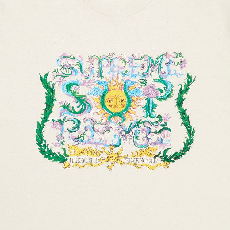 Supreme Crest Tee 'natural'
