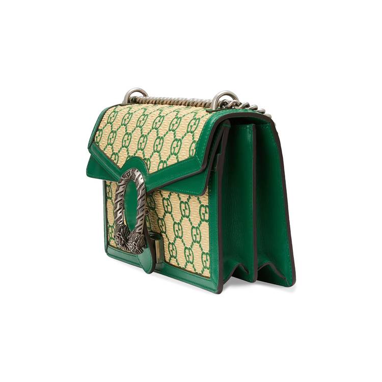 Buy Gucci Dionysus Super Mini Bag 'Green GG Straw Effect' - 476432 2Y4CN  8965