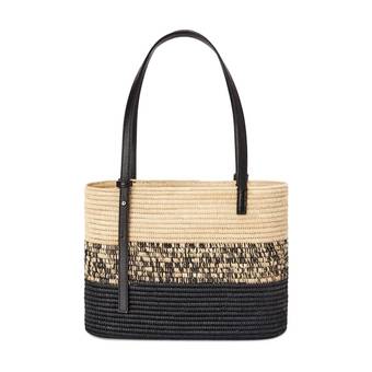 Buy Loewe Tote Bags On Sale - Square Basket bag in degrade raffia